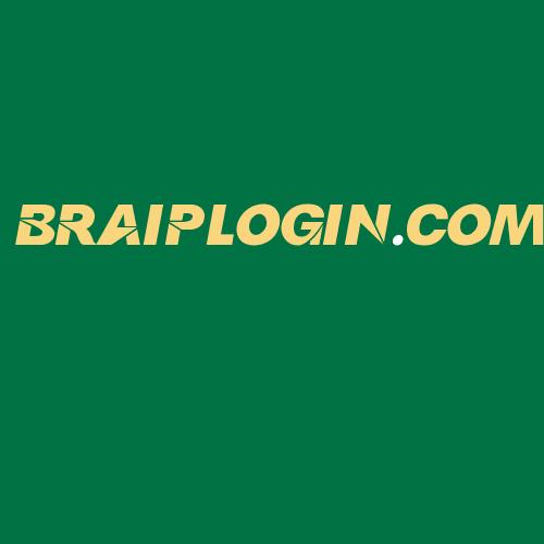 Logo da BRAIPLOGIN